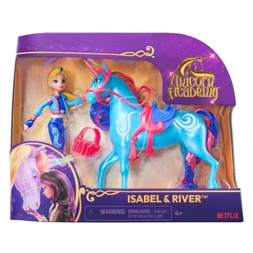 Figurky Unicorn Academy 11 cm ISABEL a RIVER