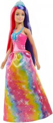 Barbie Księżniczka z długimi włosami GTF38