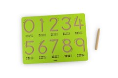 Table en bois - digits