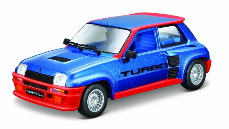 Bburago 1:24 Plus Renault 5 Turbo Bleu