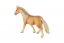 Kůň domácí palomino zooted plast 13cm v sáčku