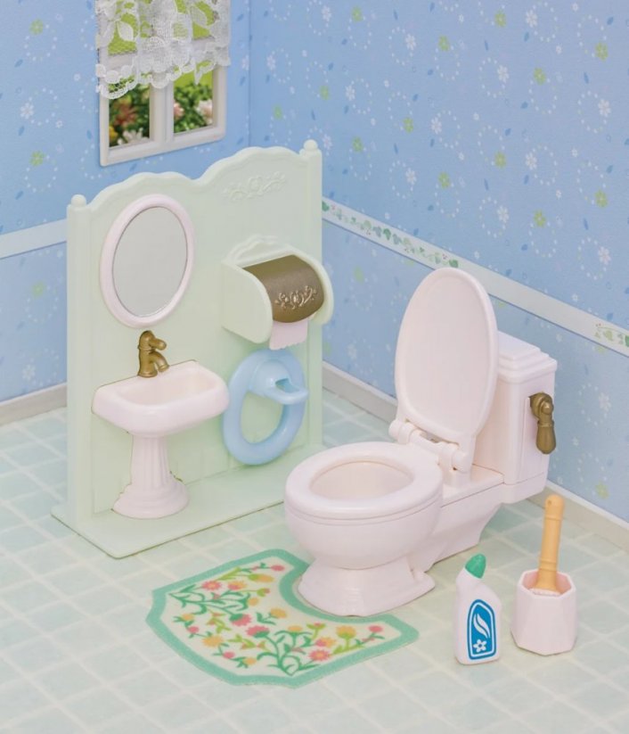 Sylvanian Families - Kúpeľňový set s toaletou