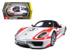 RACE PORSCHE 918 WEISSACH 1:24 alb