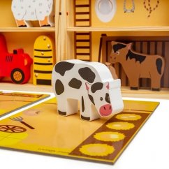 Bigjigs Toys Animal Farm Toy Box