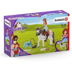 Schleich 42518 Horse Club Mia és Pöttyös ló