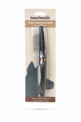 Beeztees Hřeben Profur střední s rotujícími hroty 22 cm