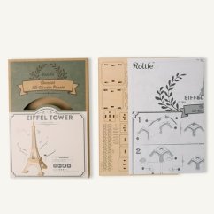 RoboTime puzzle 3D en bois Tour Eiffel