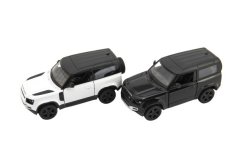 Auto Kinsmart Land Rover Defender 90 kov/plast 1:36 12,5cm na zpětné natažení