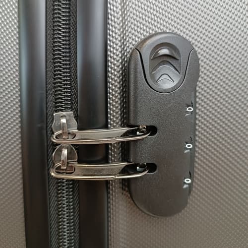 Bavy Cestovní kufr skořepinový 24" Waves Dark grey