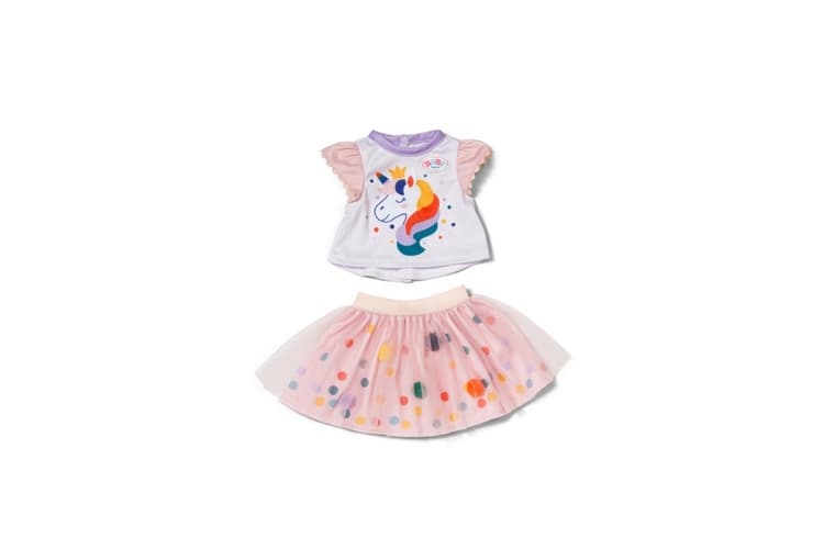 BABY born Tutu šatičky jednorožec, 43 cm