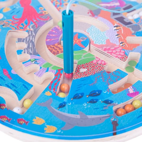Bigjigs Toys Magnetic Maze Podwodne życie