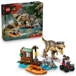 Lego Jurassic World 76975 T-rex a útěk po řece