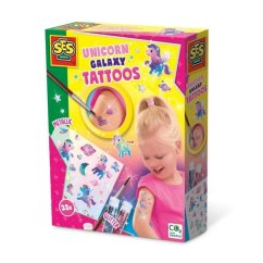 GALAXY - tatuaje cu unicorni, 32 buc