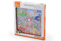 Drevené magnetické hracie loptičky