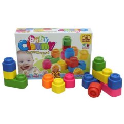 Clemmy - mäkké bloky, 12 dielikov