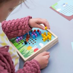 Bigjigs Toys Jardin mosaïque en bois