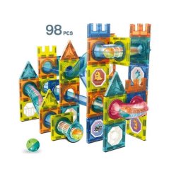 Jeu de construction magnétique 98 pièces