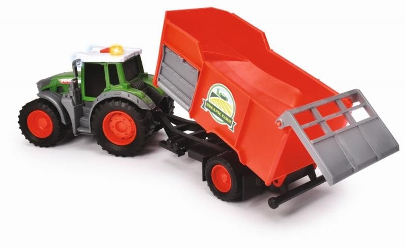 Traktor Fendt z przyczepą 26cm