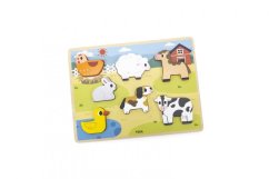 Puzzle en bois - ferme