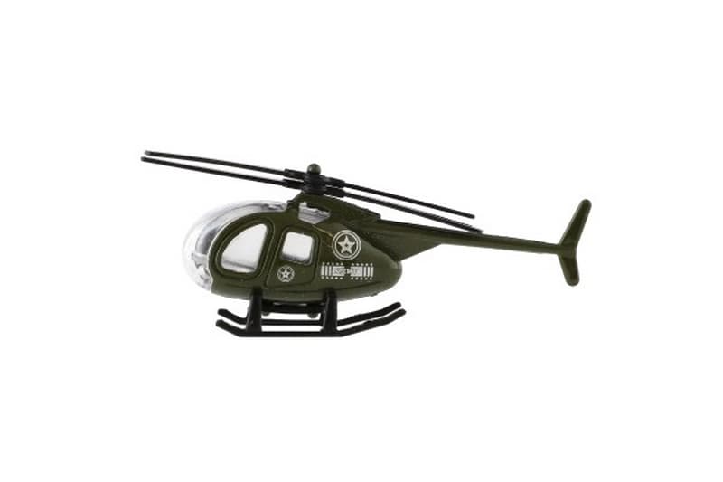 Vrtuľník/helikoptéra kov/plast 10cm