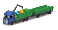 Maisto - Mini-machines de travail, remorque forestière Scania 770S