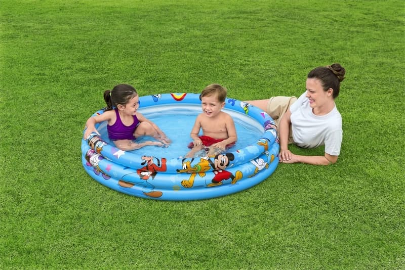Nafukovací bazén - Disney Junior: Mickey a priatelia, priemer 122 cm, výška 25 cm