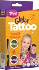 TyToo Happy Birthday - tatouage à paillettes