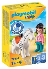Playmobil 70404 Jinete con caballo