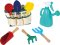 Ensemble d'outils de jardinage à petit pied pour le jardin