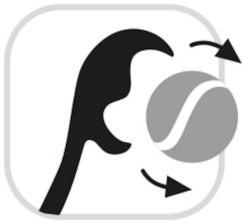 Flamingo Vrhač tenisových míčků 47cm