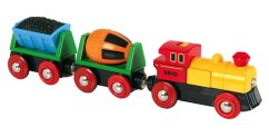 Brio 33319 Train électrique avec voitures et lumières