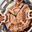 Horloge murale RoboTime 3D Puzzle mécanique en bois