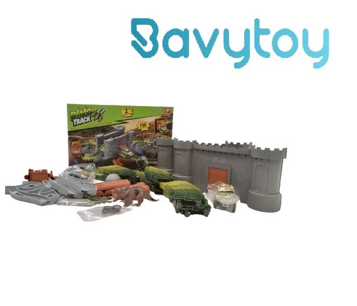 Bavytoy Variabilní dráha dino 156ks