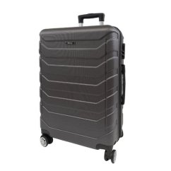 Bavy Cestovný kufor 24" rebrá Tmavo šedý