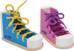 Small Foot Set hry zavaž si tkaničku Bota 2 ks