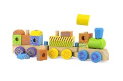 Fából készült vonat