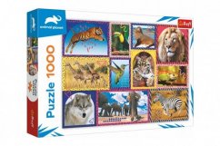 Puzzle della fauna selvatica 1000 pezzi in scatola 40x27x6cm