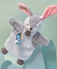 Doudou Plüss báb nyúl 25 cm
