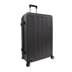 Bavy Valiză de călătorie cu carcasă rigidă 28" Stripes Dark grey