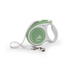 Flexi Vodítko Comfort Plus S pásek 5m světle zelené