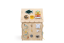 2Kids Toys Activity board Domeček přírodní