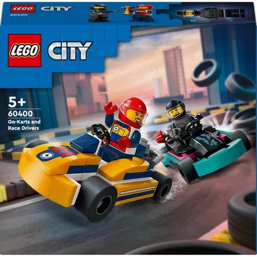 LEGO® City (60400) Karturi cu șoferi