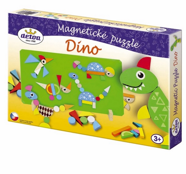 Puzzle magnétique Dino