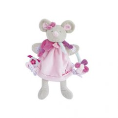Doudou Plush Puppet Mouse 28 cm