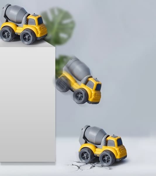 Bavytoy Set truck s autíčky modrý