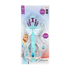 Set de frumusețe Sceptru+coroană Prințesă de gheață