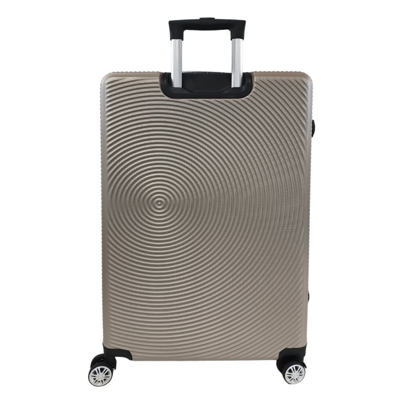 Bavy Cestovní kufr skořepinový 28" Circle Gold beige