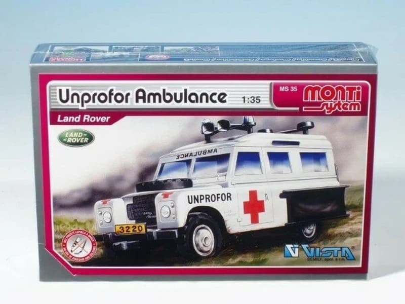 Monti System 35 Unprofor Ambulanță Land Rover 1:35