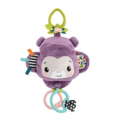 Fisher Price Maimuțică violetă suspendată cu sunete
