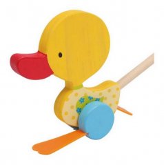 Kis lábhúzó játékok Cradling Duck Tine Tine